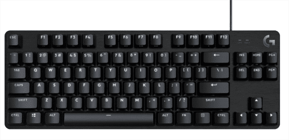 Logitech G413 TKL SE Mechanical Gaming Keyboard, PBT Keycaps, USB