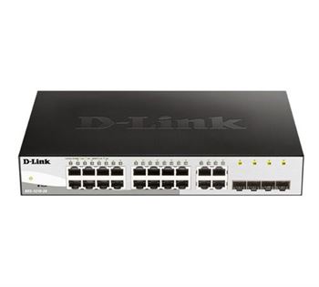 D-Link DGS-F1210-18PS-E Layer 2 Gigabit Managed Long Range PoE+ Surveillance Switch