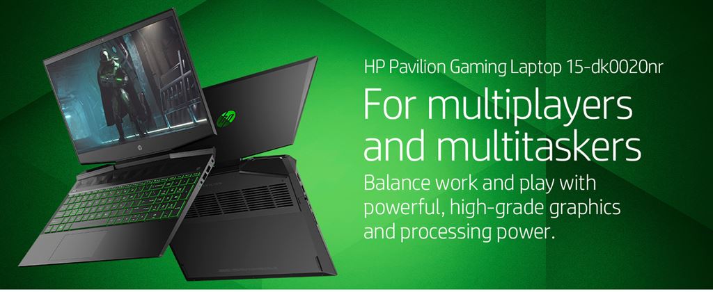 hp pavilion gaming laptop 15-dk0020nr