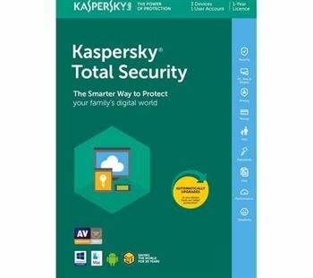 Kaspersky Total Security (3+1 Devices) 1 Year