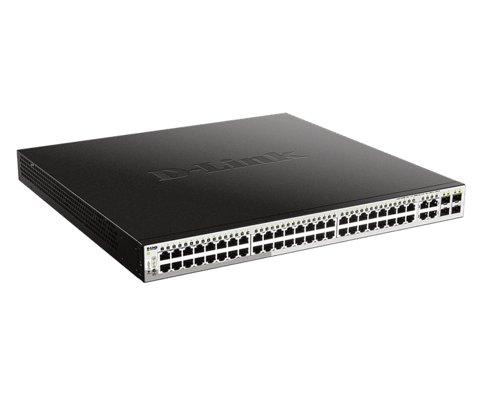 D-Link DGS-1210-52MP 52-Port Gigabit Smart Managed PoE Switch