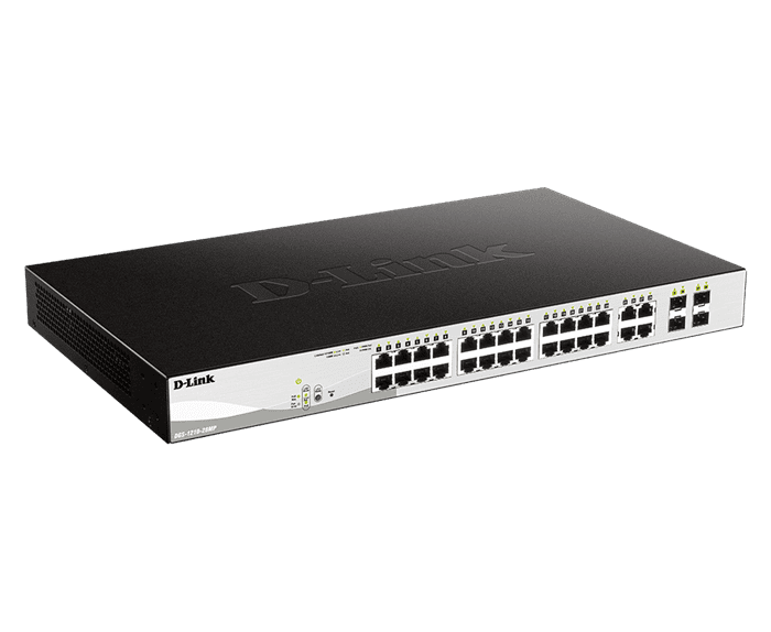 D-Link DGS-1210-28MP 28-Port Gigabit Smart Managed Switch