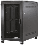 27U cabinet 600 x 600 with 2 fan and 1 shelf