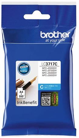 Brother LC3717 Cyan Ink Cartridge