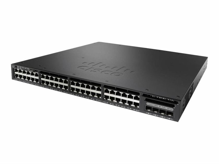 Cisco Catalyst 3650-48TS-S - switch - 48 ports - Managed - desktop, rack-mountable