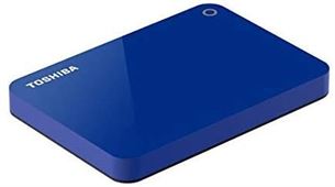 Toshiba V9 Canvio Advanced Portable Hard Drive 2TB Blue