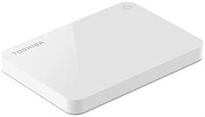 Toshiba V9 Canvio Advanced Portable Hard Drive 2TB White