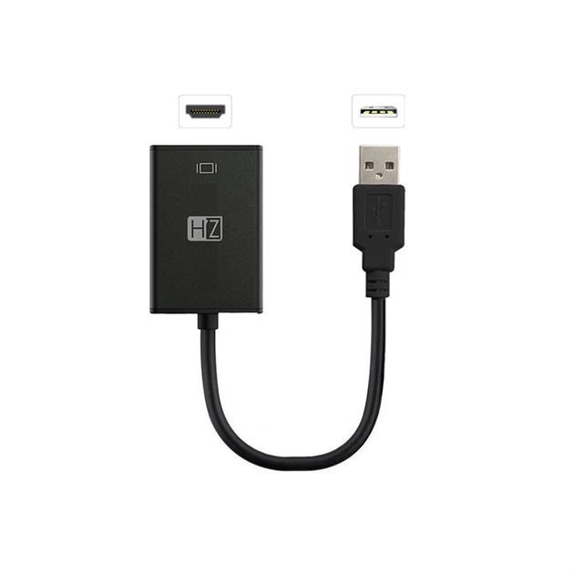 Heatz ZT23 - USB to HDMI Adapter