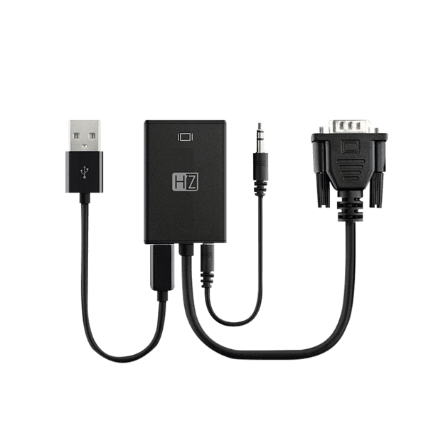Heatz ZT21 - VGA to HDTV Adapter with Audio