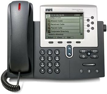 Cisco IP Phone 7961G-VoIP phone -TX-SCCP-silver, dark gray