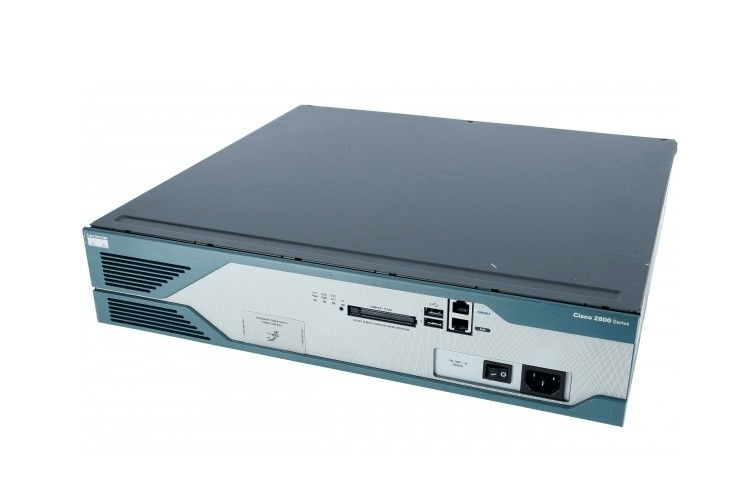 Cisco 2821 Integrated Services Router-External-modular-1U-Ethernet