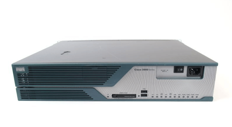 Cisco 3825 Integrated Services Router-Gigabit LAN-External-modular