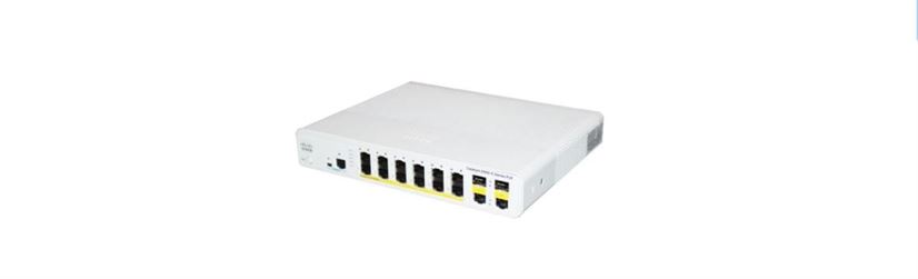 Cisco Catalyst Compact 2960C-12PC-L - SWwitch - 12 Ports - Managed - Desktop, Rack-Mountable, Wall-Mountable