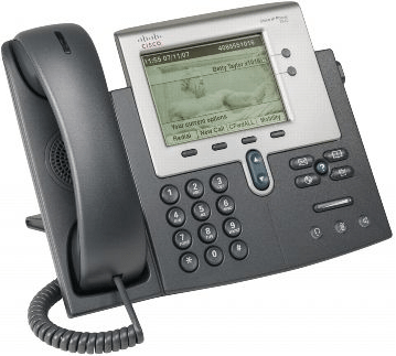Cisco Unified IP Phone 7942G-VoIP phone-SCCP,SIP -silver, dark gray