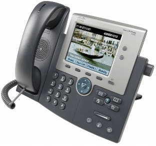 Cisco Unified IP Phone 7945G-VoIP phone-SCCP, SIP -silver,dark gray