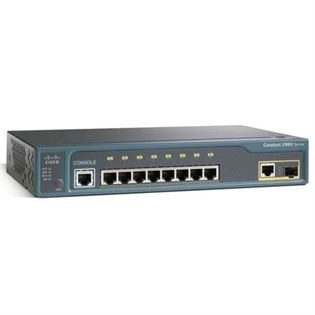 Cisco Catalyst 2960-8TC-S - Switch - managed - 8 x 10/100 + 1 x combo Gigabit SFP - desktop