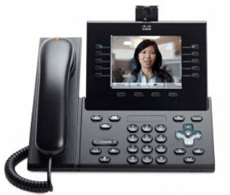 Cisco Unified IP Phone 9951 Slimline -IP video phone-SIP-multiline-charcoal gray