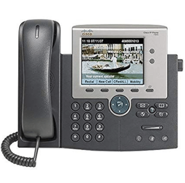 Cisco Unified IP Phone 7945G-VoIP phone-SCCP, SIP-silver, dark gray