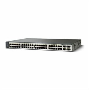 Cisco Catalyst 3750V2-48TS - switch - 48 ports - Managed - rack-mountable