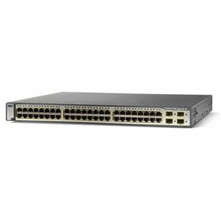 Cisco Catalyst 3750G-48PS-S - switch - 48 ports - Managed - rack-mountable