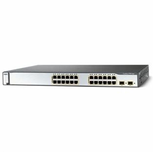 Cisco Catalyst 3750-24PS - switch - 24 ports - Managed - rack-mountable