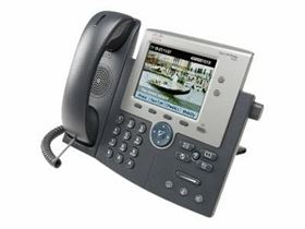 Cisco Unified IP Phone 7945G-VoIP phone-SCCP, SIP-silver, dark gray