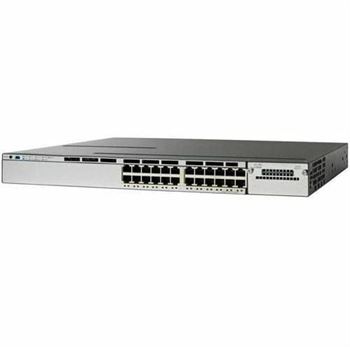 Cisco WS-C3850-24U-S Managed L2/L3 Gigabit Ethernet (10/100/1000) Power over Ethernet (PoE) 1U Stainless steel network switch