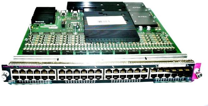 Cisco Switch-managed-48 x 10/100-plug-in module