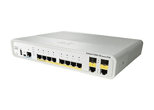 Cisco Catalyst Compact 3560CG-8PC-S - switch - 8 ports - Managed - desktop