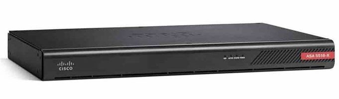 Cisco ASA 5516-X hardware firewall 1U 1800 Mbit/s