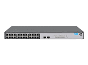 HPE 1420-24G-2SFP Switch - switch - 24 ports - unmanaged - desktop, rack-mountable