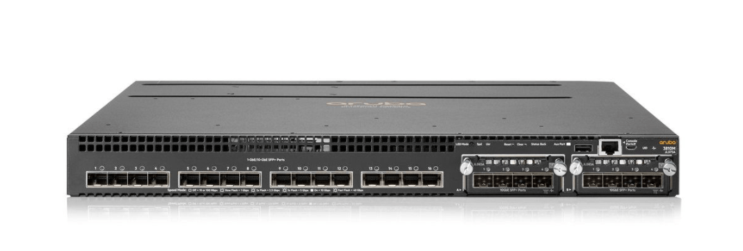 Hewlett Packard Enterprise Aruba 3810M 24SFP+ 250W Managed network switch L3 Gigabit Ethernet (10/100/1000) Power over Ethernet (PoE) 1U Grey
