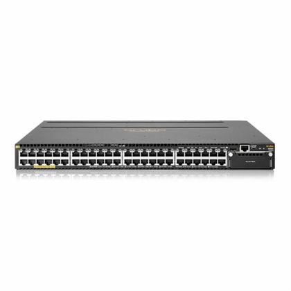 Hewlett Packard Enterprise Aruba 3810M 48G PoE+ 1-slot Switch Managed L3 Gigabit Ethernet (10/100/1000) Power over Ethernet (PoE) 1U Black