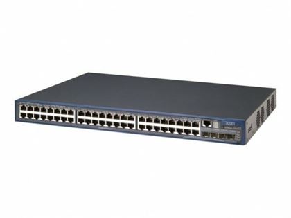 HP 4800-48G Switch-44 auto-negotiating 10/100/1000 ports-2 module slots