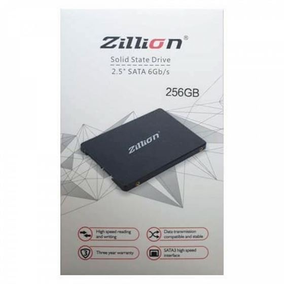 Zillion 256GB 2.5″ SATA SSD