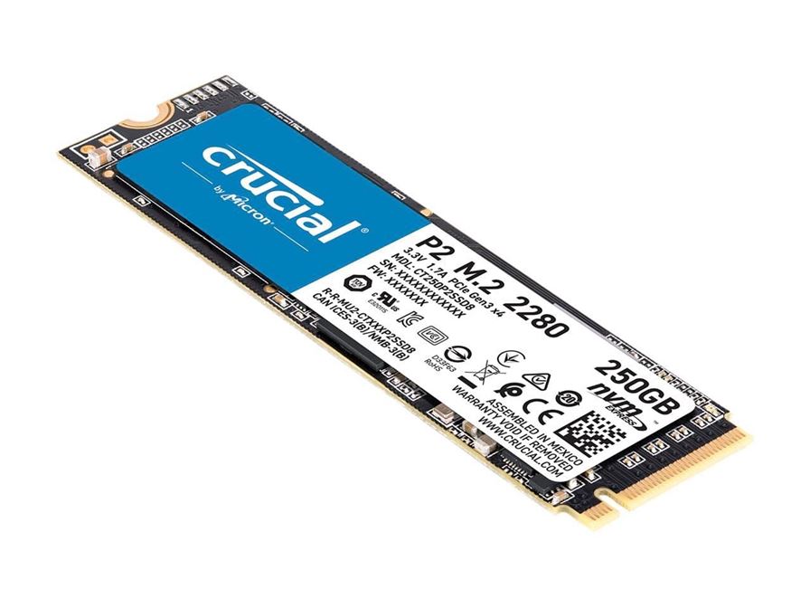Crucial P2 500GB 3D NAND NVMe PCIe M.2 SSD