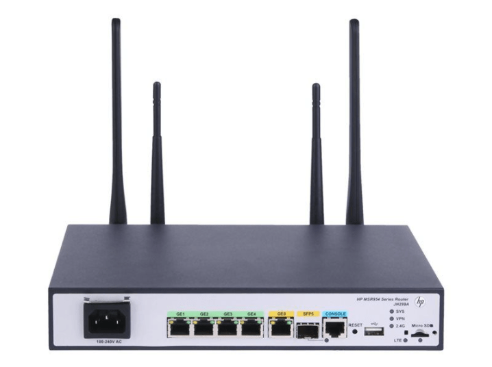 HPE MSR954-W (WW) - wireless router - WWAN - 802.11b/g/n - rack-mountable