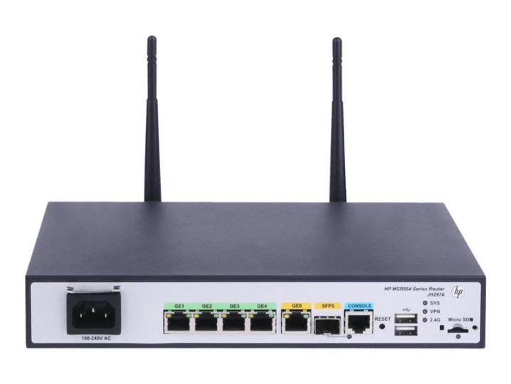 HPE MSR954-W (WW) - wireless router - 802.11b/g/n - rack-mountable