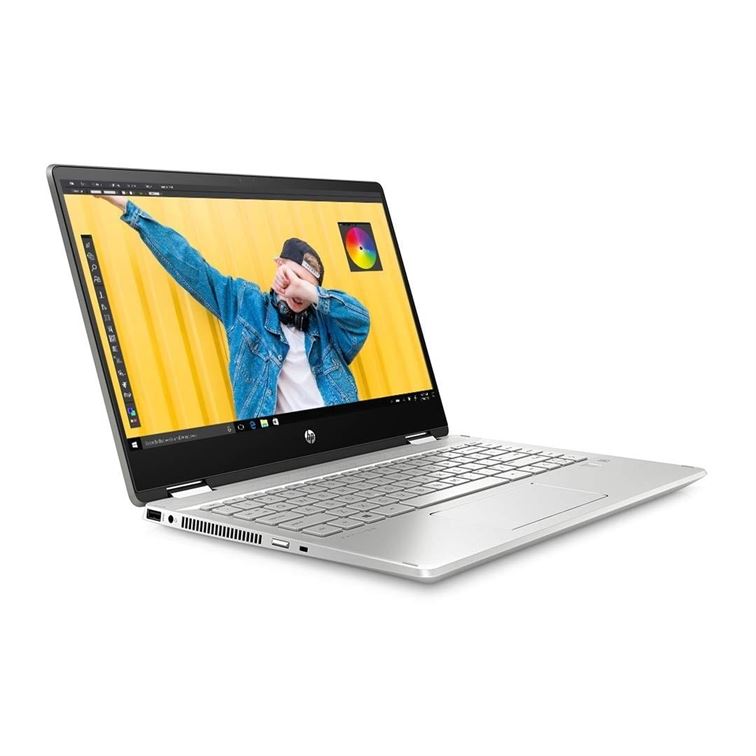 HP Pavilion x360 14" Touch Laptop Core i7-1165G7, 8GB RAM, 512GB SSD, HD Intel Iris (1366x768) , Pen, Window 11 Home, English Keyboard - Silver | 24D77AV-4
