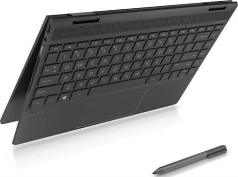 HP Envy x360 13 - AMD Ryzen 7 4700U 10th Generation, 2.0 Ghz, 16GB RAM, 1TB SSD, 14.0" FHD Touch, AMD Radeon Graphics, Fingerprint, Stylus Pen, Windows 10 Home, Eng-Arab KB, Black |  AY0010NE-1C4C9EA
