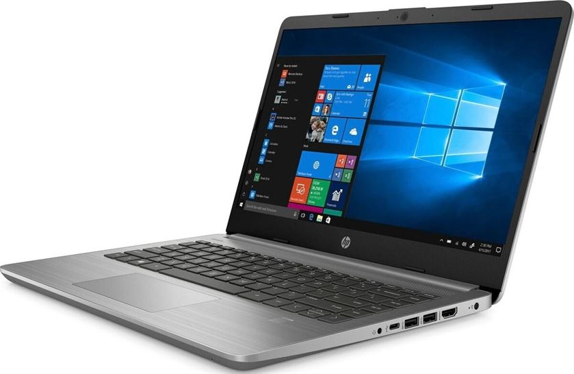 HP 340s G7 Notebook i7-1065G7 8GB Ram DDR4, 512GB SSD, Intel Iris Plus Graphics 14&Prime; FHD UWVA, DOS, 3.0 Fingerprint Reader - Ash Silver | 2D194EA