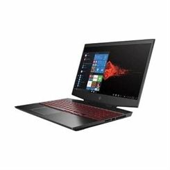 HP Omen 15  DH100 Intel i7-10750H 2.6GHz, 8GB Ram, 1TB HDD + 256GB SSD, NVIDIA GeForce GTX 1660Ti 6GB, Webcam BT 15.6"144Hz IPS, No DVD, 1920X1080, Windows 10, English Keyboard - Black