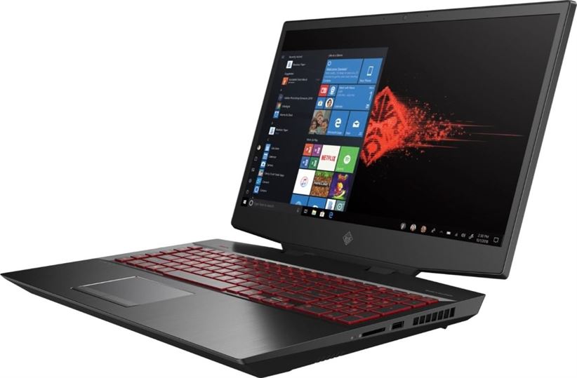 HP Omen 17T Gaming Laptop, 17.3 FHD 144 Hz, Core i7-10750H 2.6Ghz, 16GB RAM DDR4, 1TB+256GB PCIe SSD, GeForce RTX 2070 8GB, Red backlit, Windows 10 Home - Black | 8VD66AV-5