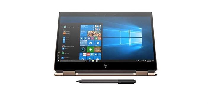 HP Spectre X360 13 Gem Cut i7-8565U-1.8GHz, 16GB, 512GB SSD, 13.3" FHD Touch Screen, Camera, Bluetooth, Wi-Fi, Fingerprint Scanner, Win10 Home, INTEL UHD | 4CJ13AV / 4FJ31AV-10