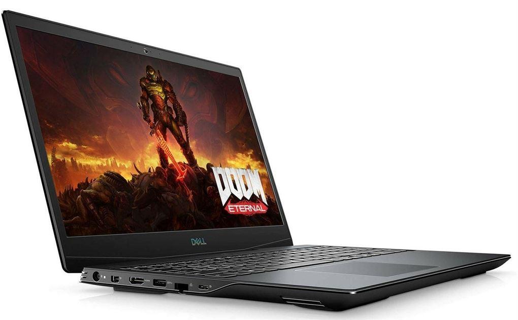 Dell G-15 G5-5500-E1700 15.6" FHD Gaming Laptop, 144Hz Refresh Rate, Intel Core i7 10750H 2.60 Ghz, 16GB RAM, 512 SSD, 6GB NVIDIA Graphics GTX 1660TI, Windows 10 Home English Keyboard - Black I 5500-G