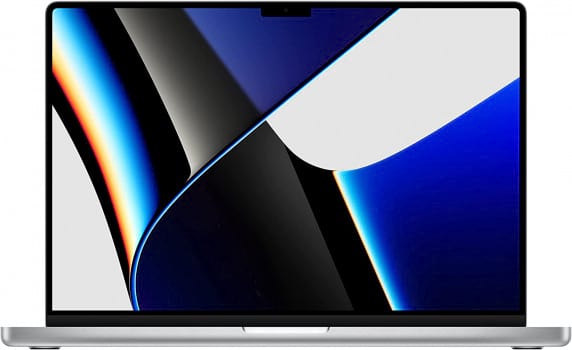 Apple MacBook Pro 16-inch, Apple M1 Pro Chip With 10‑core CPU and 16‑core GPU, 16GB RAM, 1TB SSD - Silver