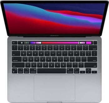 Apple MacBook Pro 13.3 Inch Retina Laptop, 3072x1920 Resolution, Intel UHD Graphics 6000, M1 Chip, 16GB RAM, 1TB Storage, MacOS, Bluetooth, Wi-Fi, Camera, English Keyboard, Gray | Z11C000HL