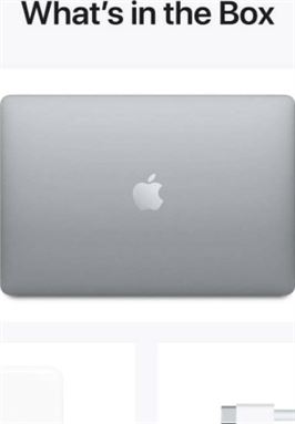 Apple MacBook Air 13'' M1 Retina Display Laptop, 2560x1600 WQXGA Resolution, 8-Core CPU/GPU, 16-Core Neural Engine, 16GB RAM, 256GB SSD, French Keyboard, Gray | Z11B000KM