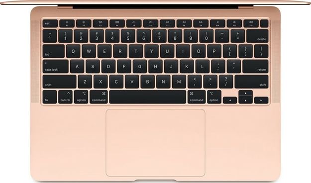 Apple MacBook Air 13.3'' Retina Display Laptop, M1 Chip 8 Core, 8GB RAM, 512GB SSD, MacOS Big Sur, English Keyboard, Gold | MGNE3B/A /  MGNE3LL/A