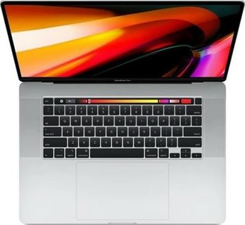 Apple MacBook PRO 16" Silver 9th Gen. i7 2.6 6 Core 16GB AMD Radeon Pro 5300M with 4GB of GDDR6 512GB TB & ID Retina Display - Silver | TT MVVL2 LL/A